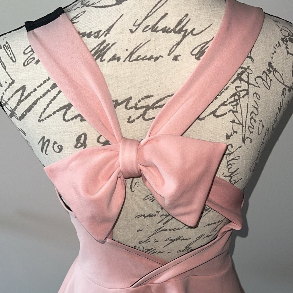 Pink and Black Top